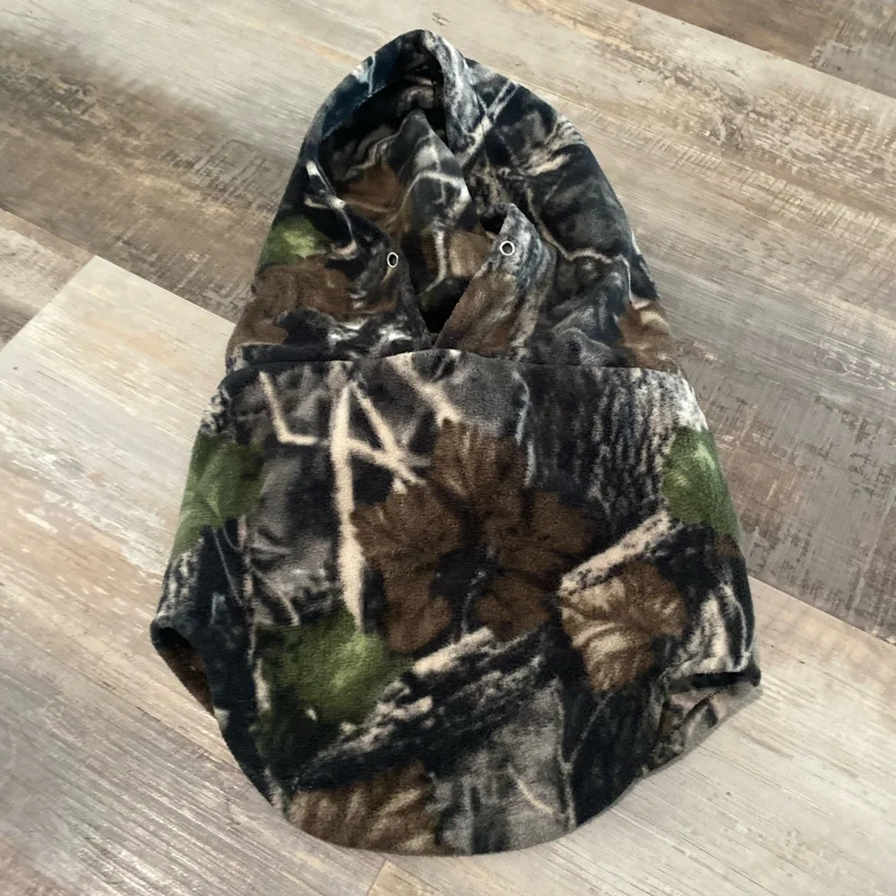 Mato & Hash camo hood with neck gaiter